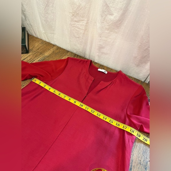 ❤️ SLT STUDIO – Red Blouse Size S - Picture 10 of 11